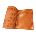 3/8 in x 34 in x 6 ft Red Non-Slip Nitrile Rubber Matting C680677