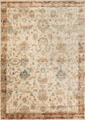 Ant. Ivory Rust 7'10 x 7'10 Rug R134