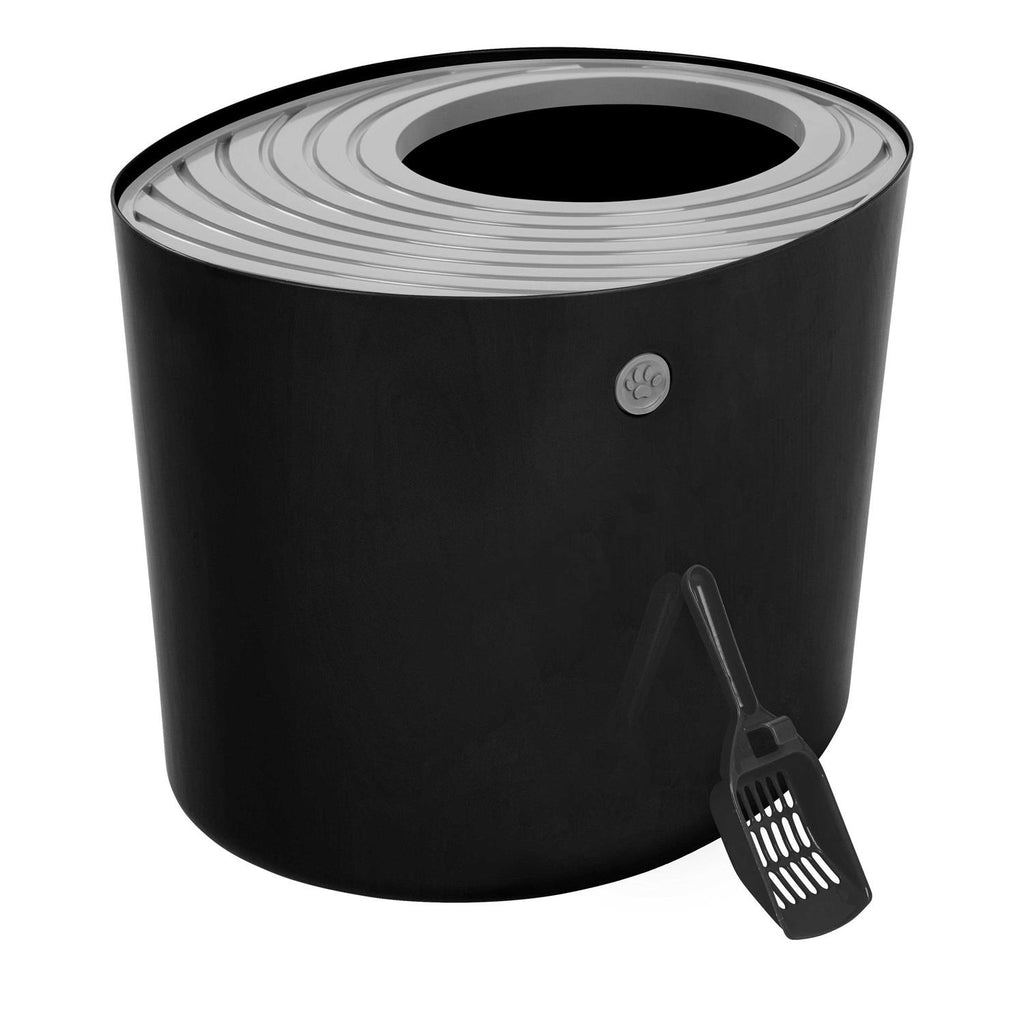 Top Entry Cat Litter Box with Scoop J55432
