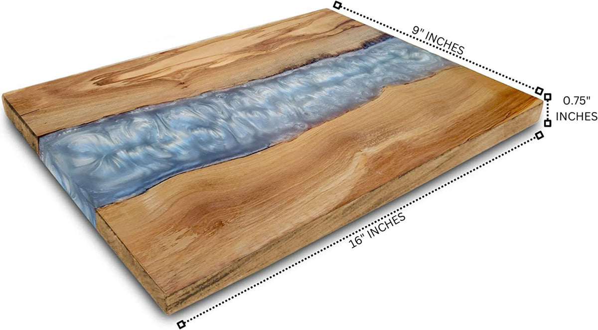 Olive Wood Resin Charcuterie Board O490875