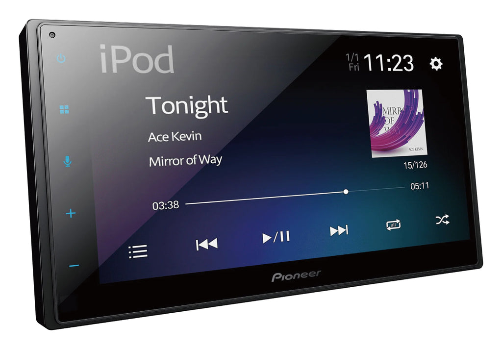 Double Din Digital Media Receiver with 6.8 Touchscreen and Bluetooth K30402