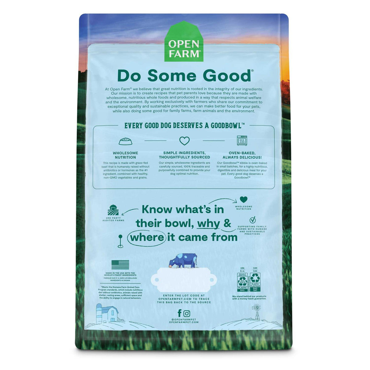 Grass Fed Beef Brown Rice Recipe Dog Food P3481