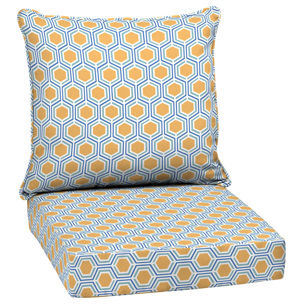 Rain-Proof Fade Resistant Outdoor Deep Seat Cushion Set G456