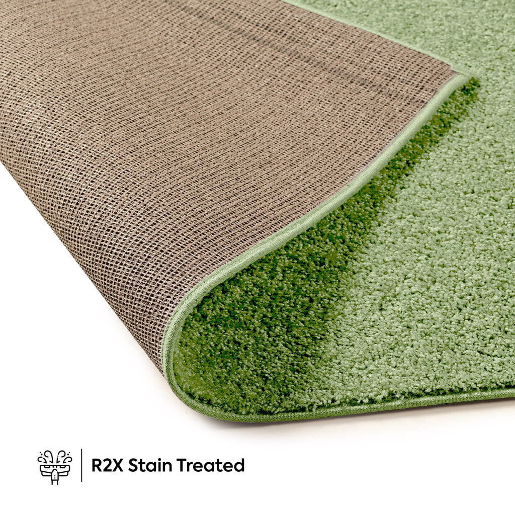 Lime Green 12' x 20' Area Rug K953499