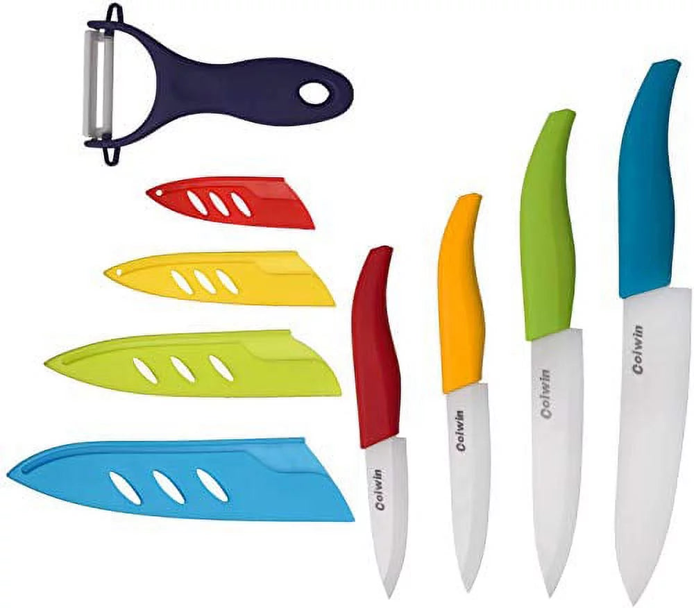 Ceramic Knife Set With Sheaths V241268