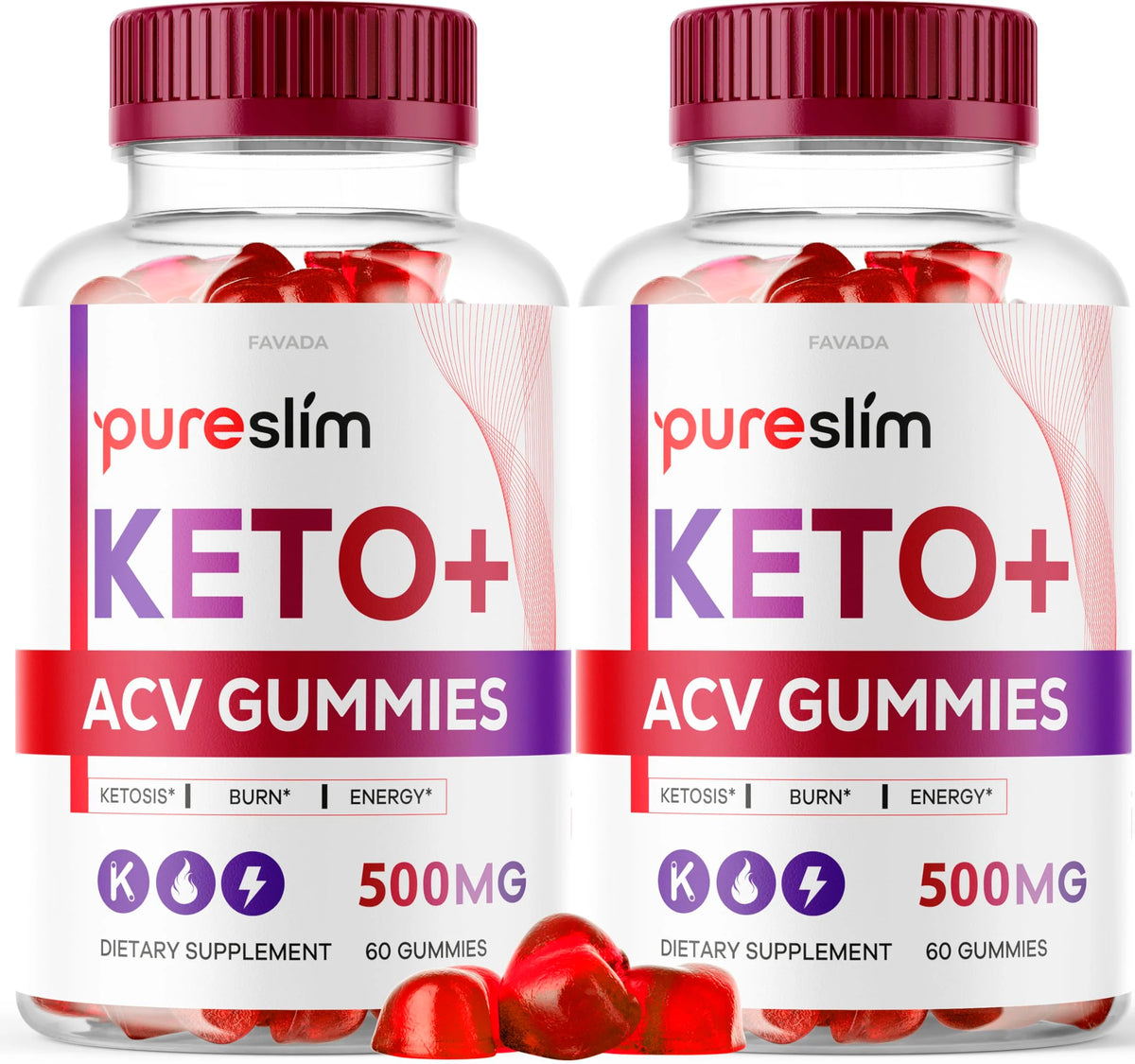 2 Pack ACV Gummies 120 Gummies T682