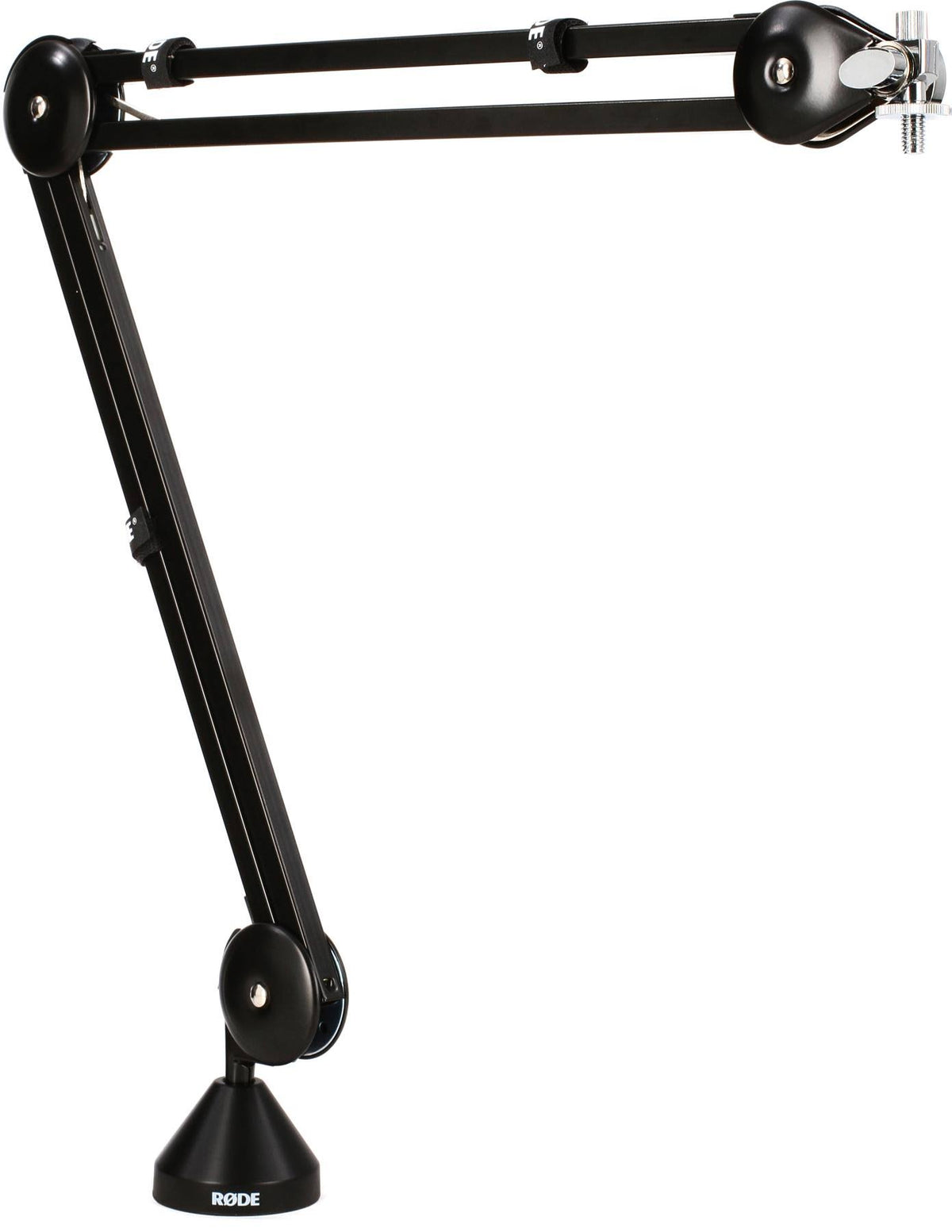 Black Swivel-Mount Studio Microphone Boom Arm S924538