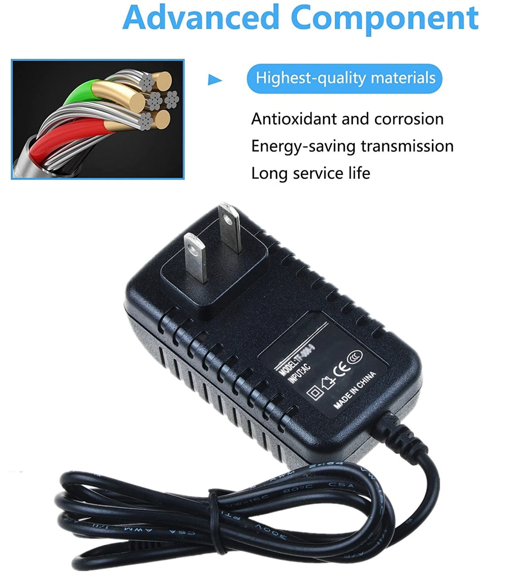 5mm Male Tip AC/DC Adapter Power Supply L202
