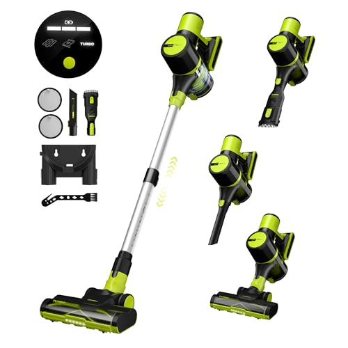Cordless Vacuum Cleaner, 45Kpa 55 Mins Lightweight Anti-Tangle G246241