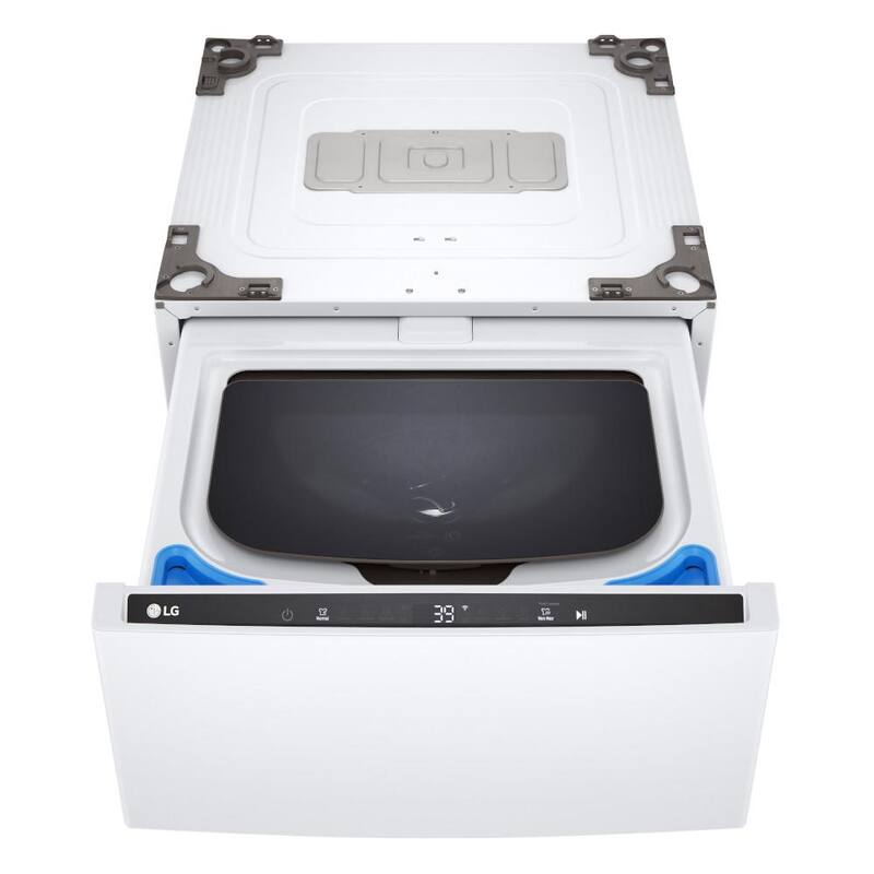 Laundry Pedestal Washer with Slim DD Motor in White C2053