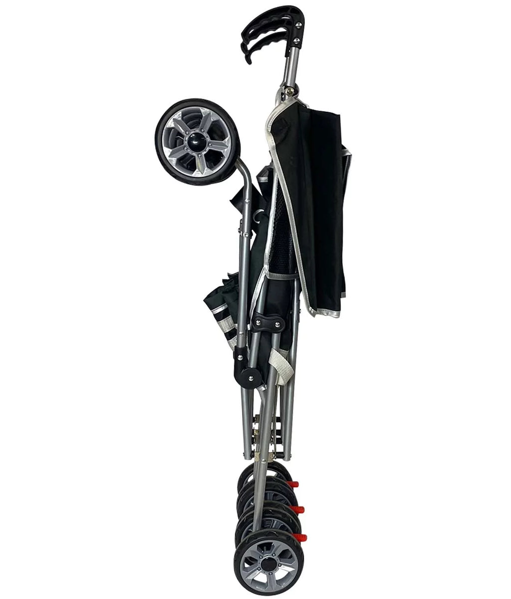 Black Double Umbrella Stroller with EVA Wheel Z75335