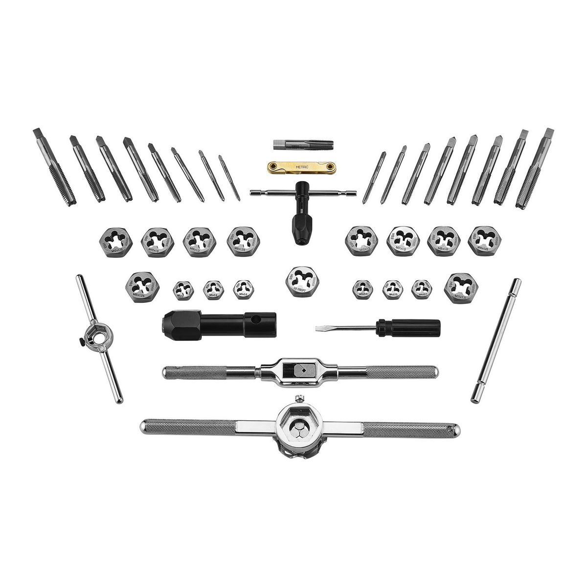 Metric Tap and Die Set, 41-Piece R9079