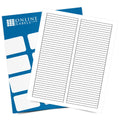 3.5x22 x 0.25x22 CD Spine Labels, 100 Sheets, Weatherproof Gloss Inkjet P13348