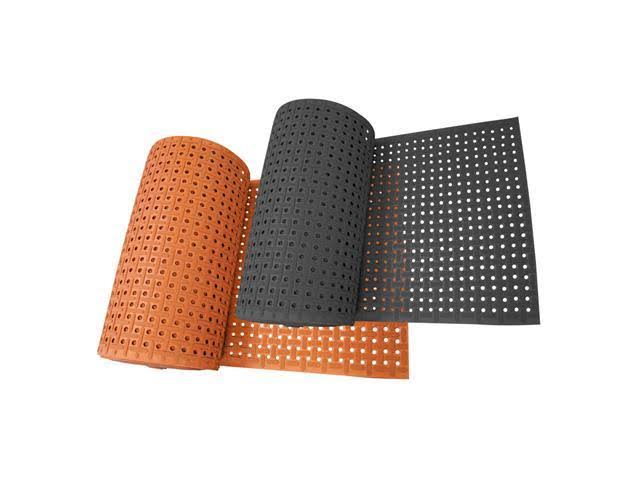 3/8 in x 34 in x 6 ft Red Non-Slip Nitrile Rubber Matting C680677