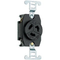 Locking Outlet, 15A, Black N60779