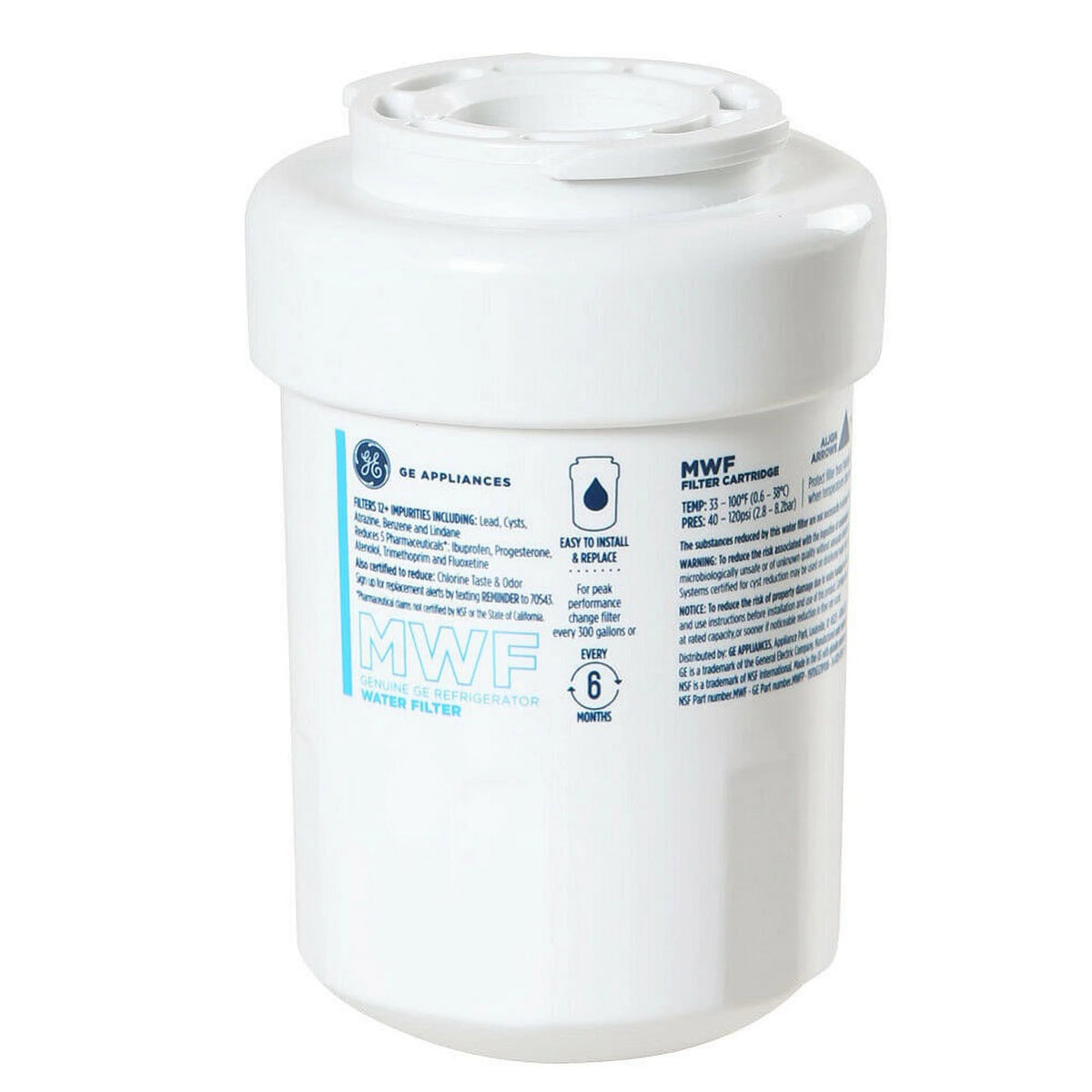 2 Pack Refrigerator Water Filter Replacement F360753