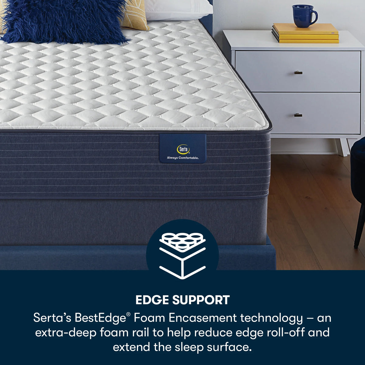 10.5" Firm Innerspring Mattress J8742