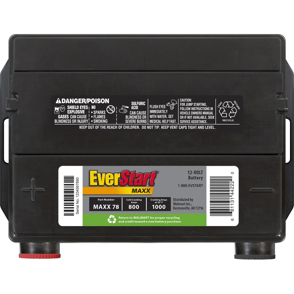 Lead Acid Automotive Battery Group Size 78 12 Volt 800 CCA C841