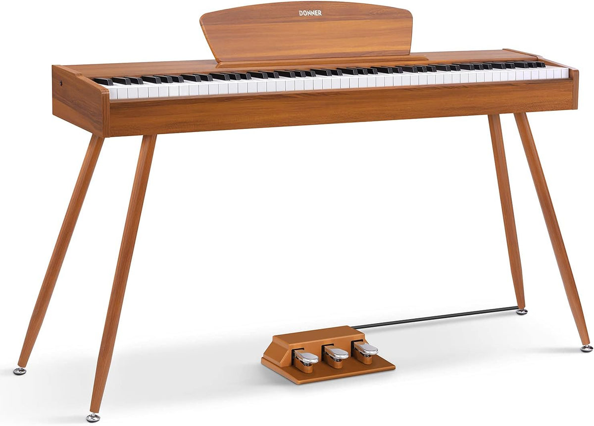 88 Key Weighted Digital Piano with Stand, Triple Pedal and MIDI V23793