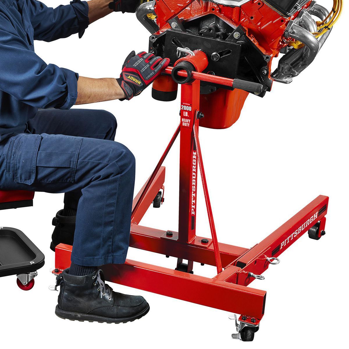2000 lb. Capacity Foldable Engine Stand J15394