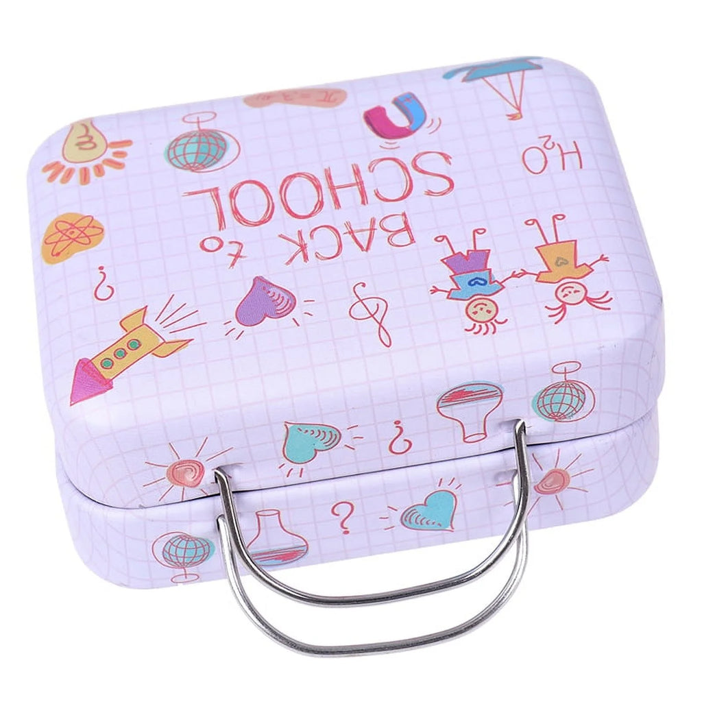 Metal Mini Suitcase Dollhouse Decoration F254366