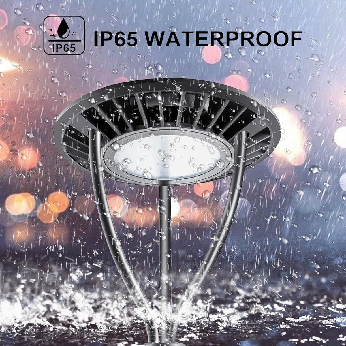 LED Circular Post Top Pole Light 100W 13000LM R937