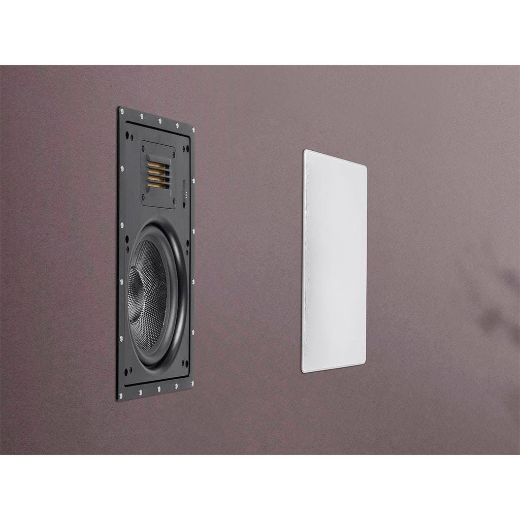8-Inch 2-Way Carbon Fiber In-Wall Speakers (Pair) V496735