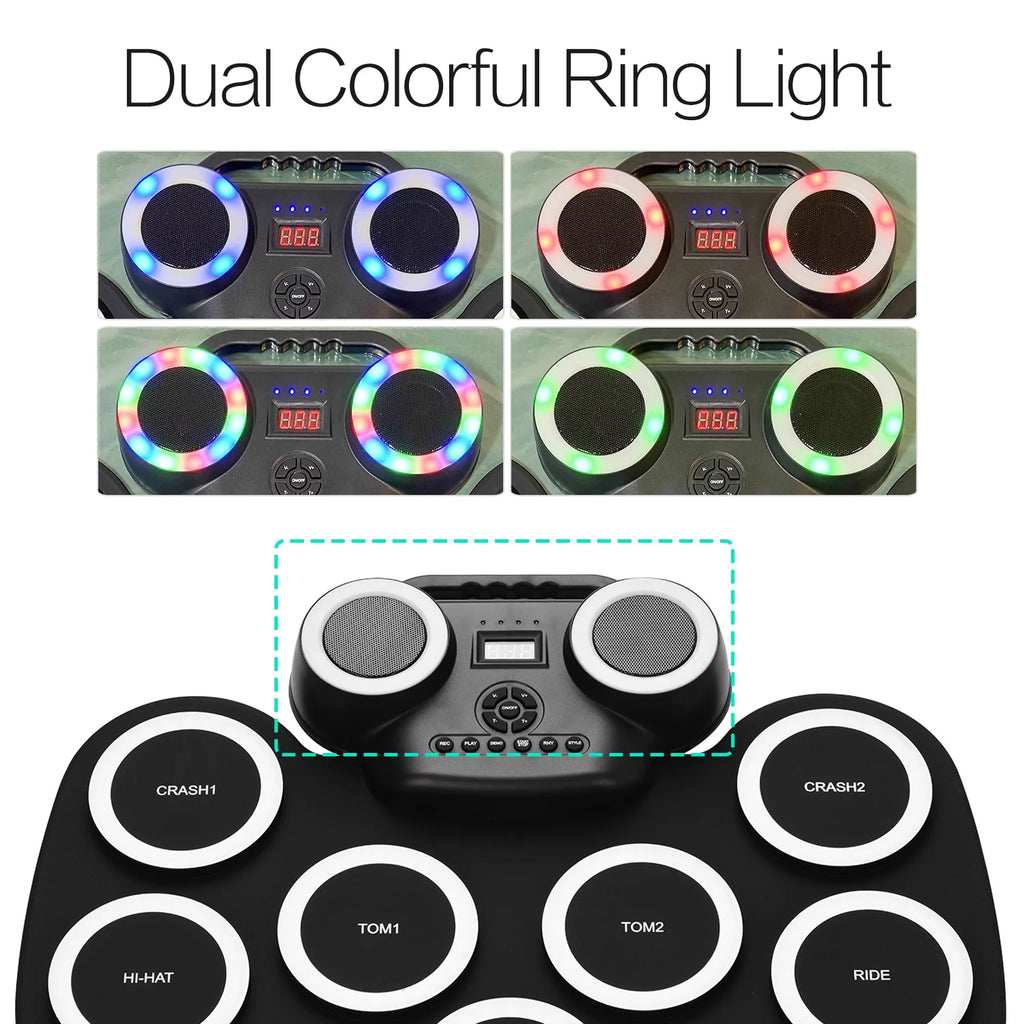 Portable Roll-up Electronic Drum Pad H981022