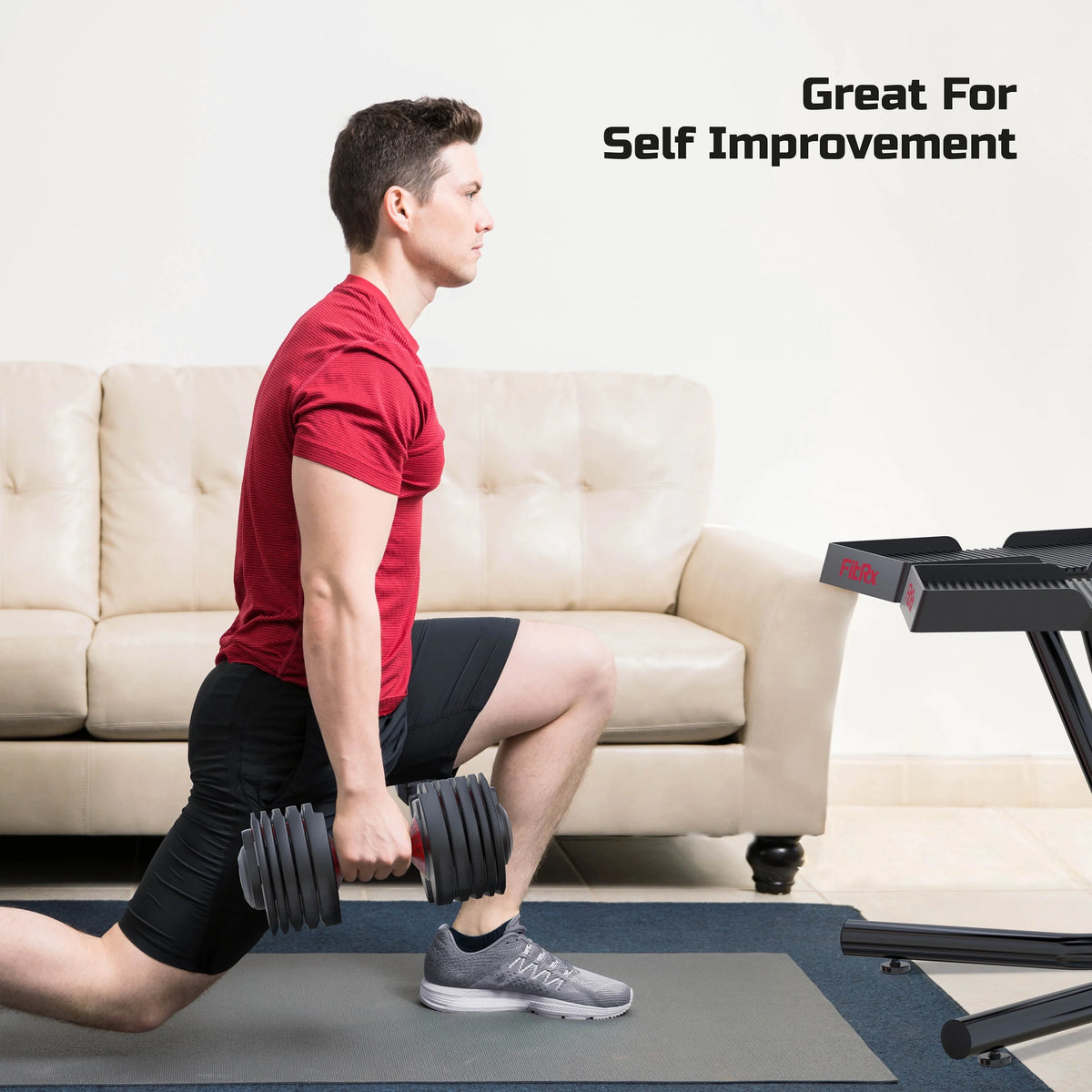 Adjustable Dumbbell 5-52.5 lbs Black P11746