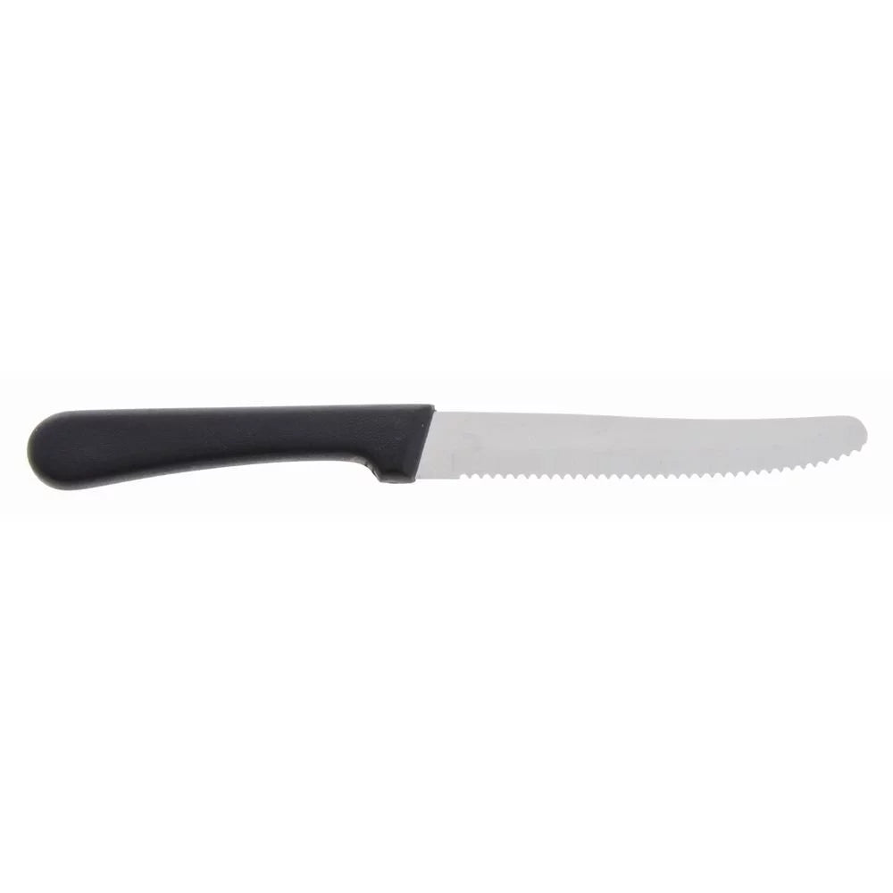 8-3/4 Inch Stainless Steel Steak Knife with Black Handle, Pack of 24 Z952