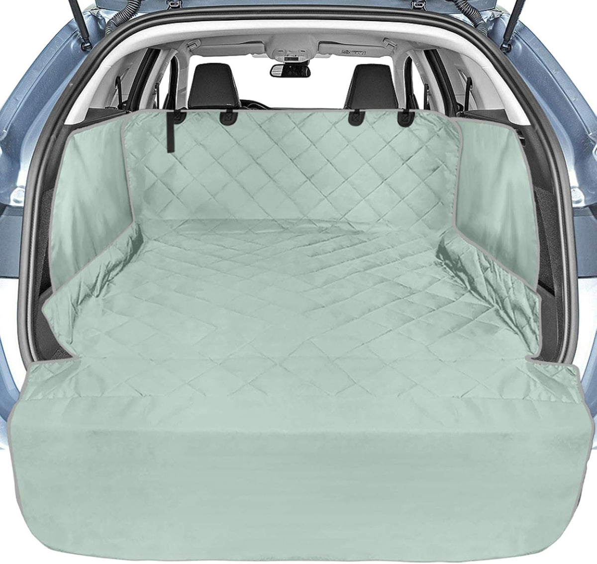 Black Waterproof Pet Cargo Cover with Bumper Flap, Pack of 2 M911705