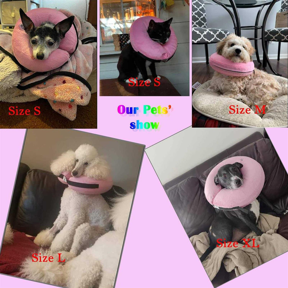 Inflatable Soft Dog Collar Adjustable G2403
