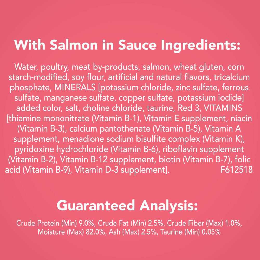 Wet Cat Food Salmon in Sauce R347481