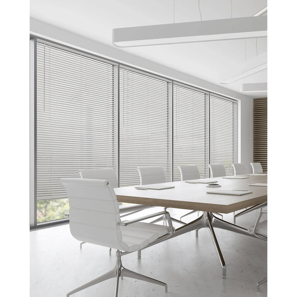 Cordless 1-Inch Vinyl Mini Blinds Cappuccino E36167
