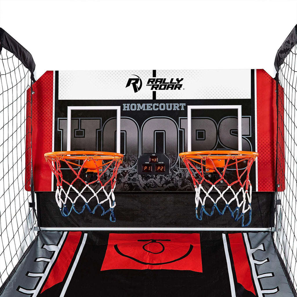 2 Player Shooting Basketball Game with Scoreboard & Balls S47991