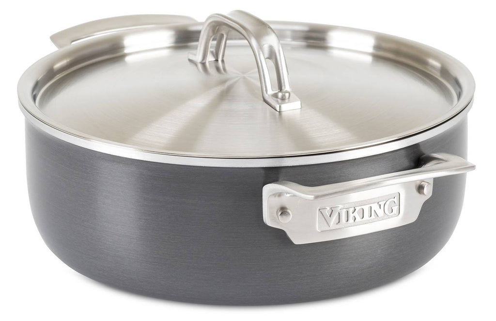Hard Stainless 4 qt. Everyday Pan A5689