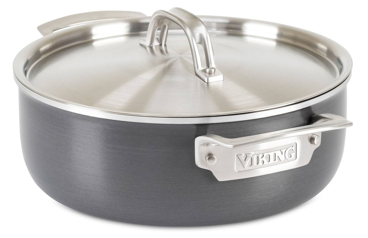 Hard Stainless 4 qt. Everyday Pan A5689