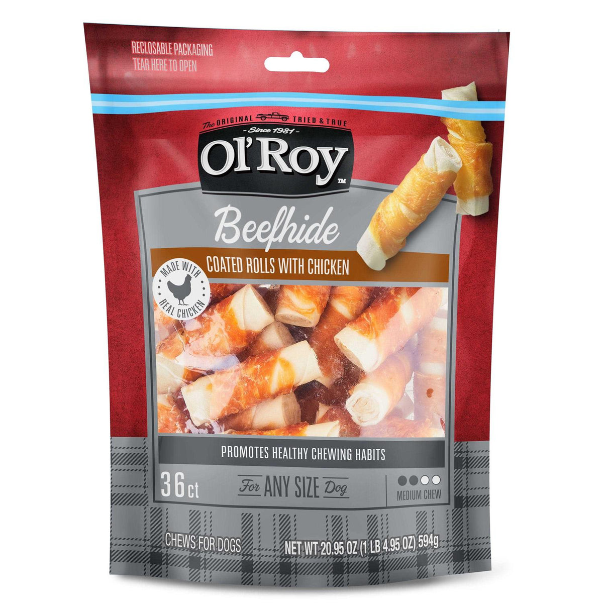 Beefhide Rolls with Chicken G8275