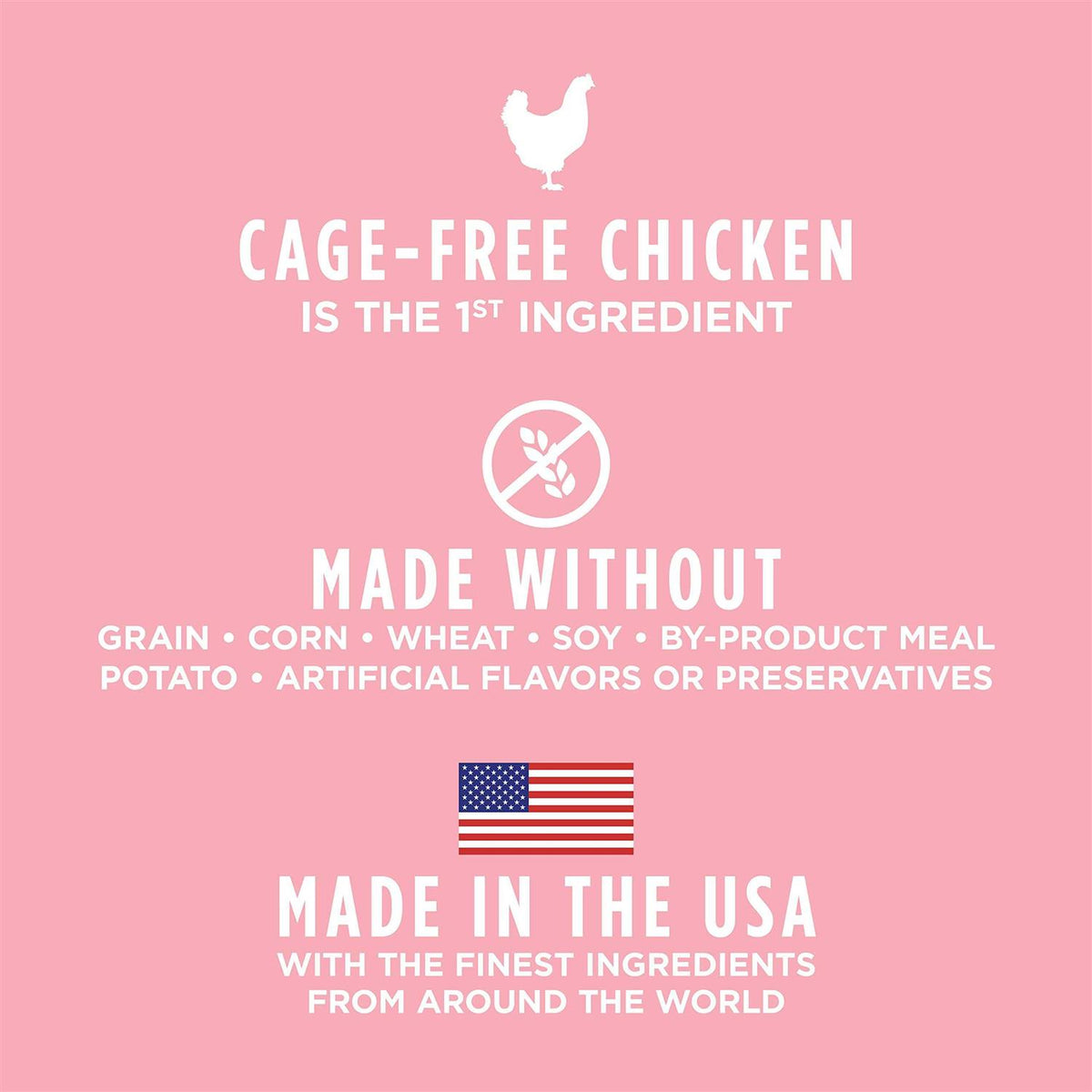 Grain Free Skin & Coat Health Recipe with Real Chicken Dry Dog Food C139231