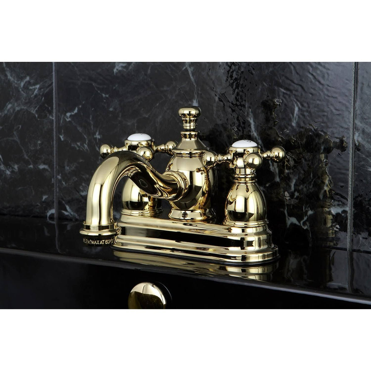 Brushed Nickel 4 in. Centerset Bathroom Faucet R152