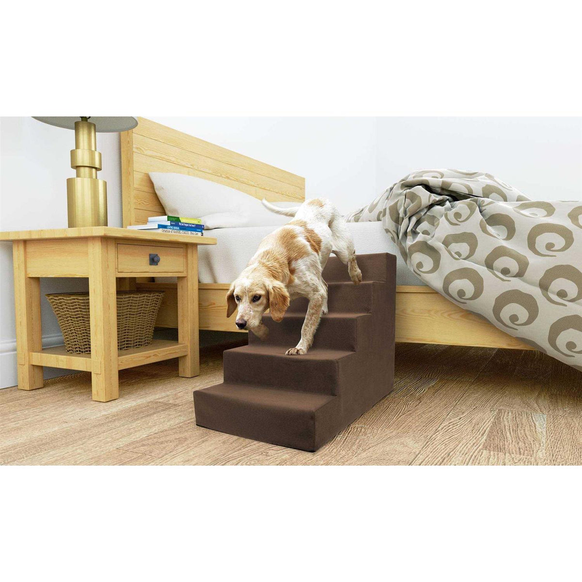 High Density Foam 5 Steps Pet Stairs Q353