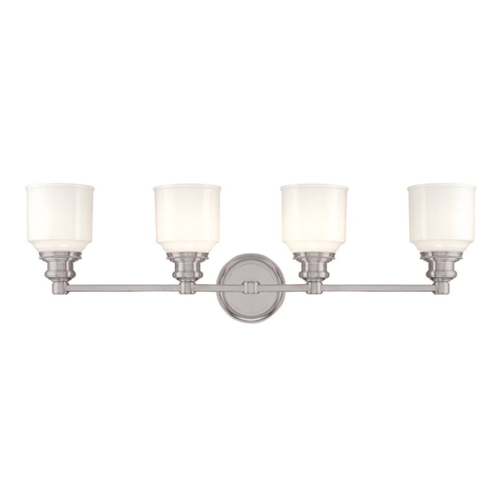 4 Light Bath Bracket, Satin Nickel F86462