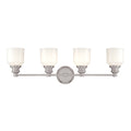 4 Light Bath Bracket, Satin Nickel F86462
