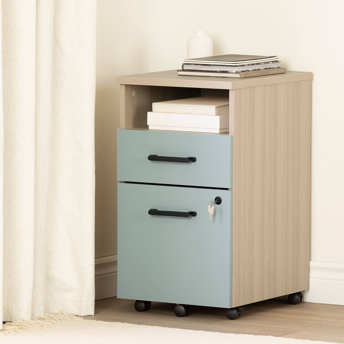 2-Drawer Mobile File Cabinet A70200