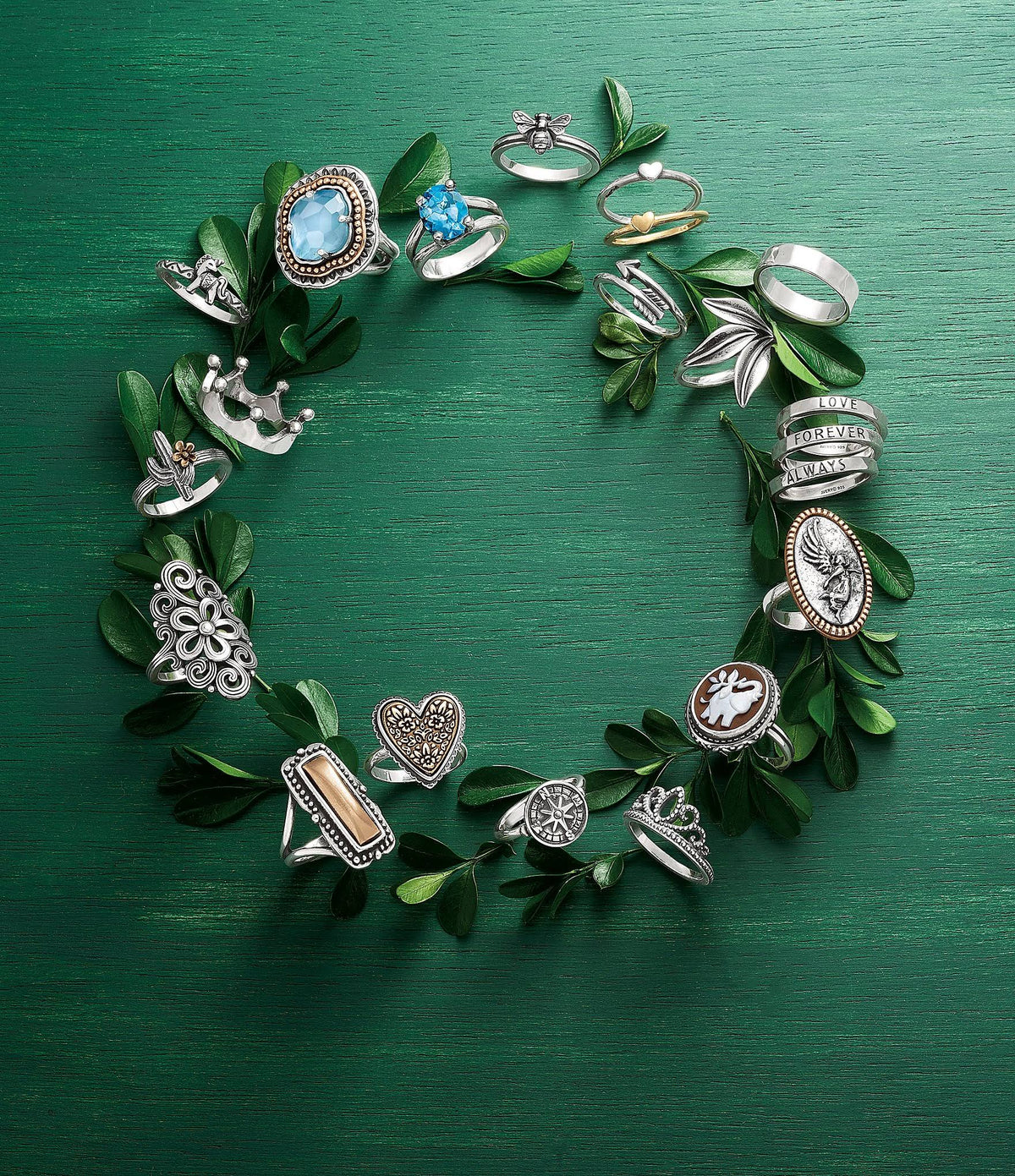 Spring Leaves Ring O10167