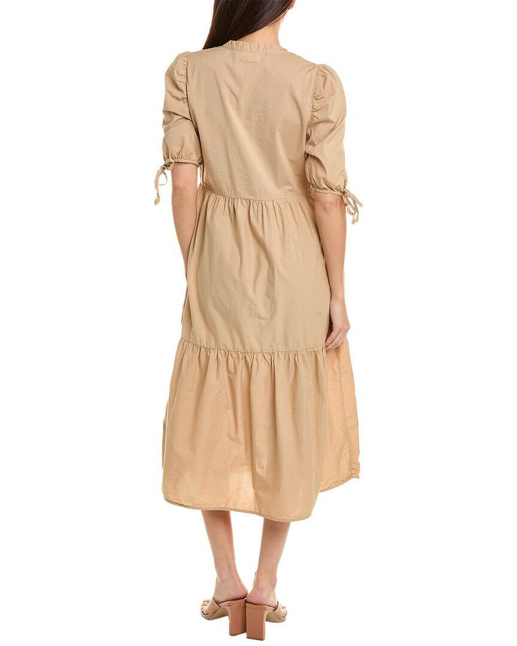 White Midi Dress P9463