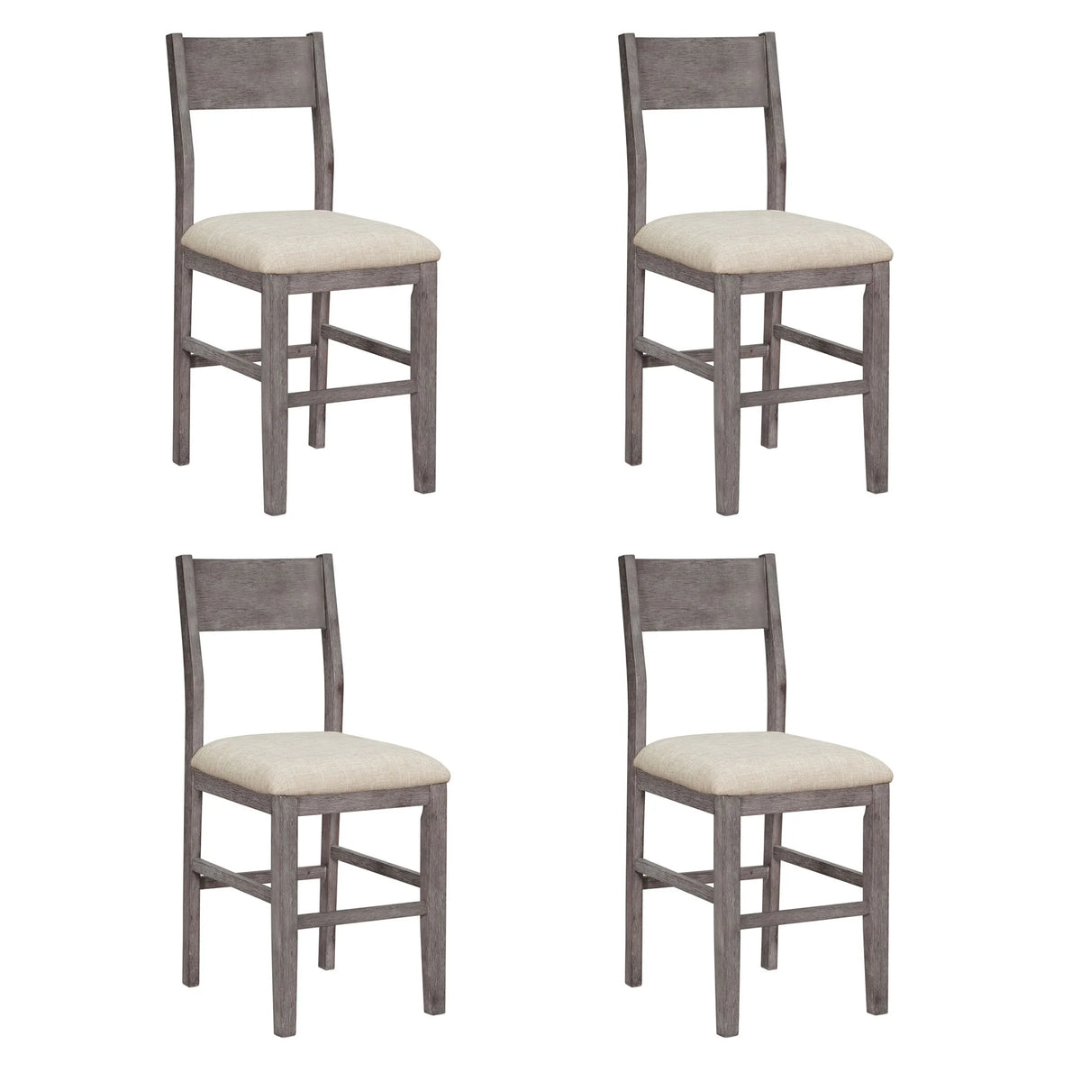 5 Piece Counter Height Dining Set with 4 Chairs M9837