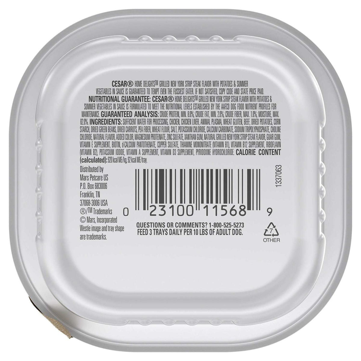 Vegetables Dog Food D331