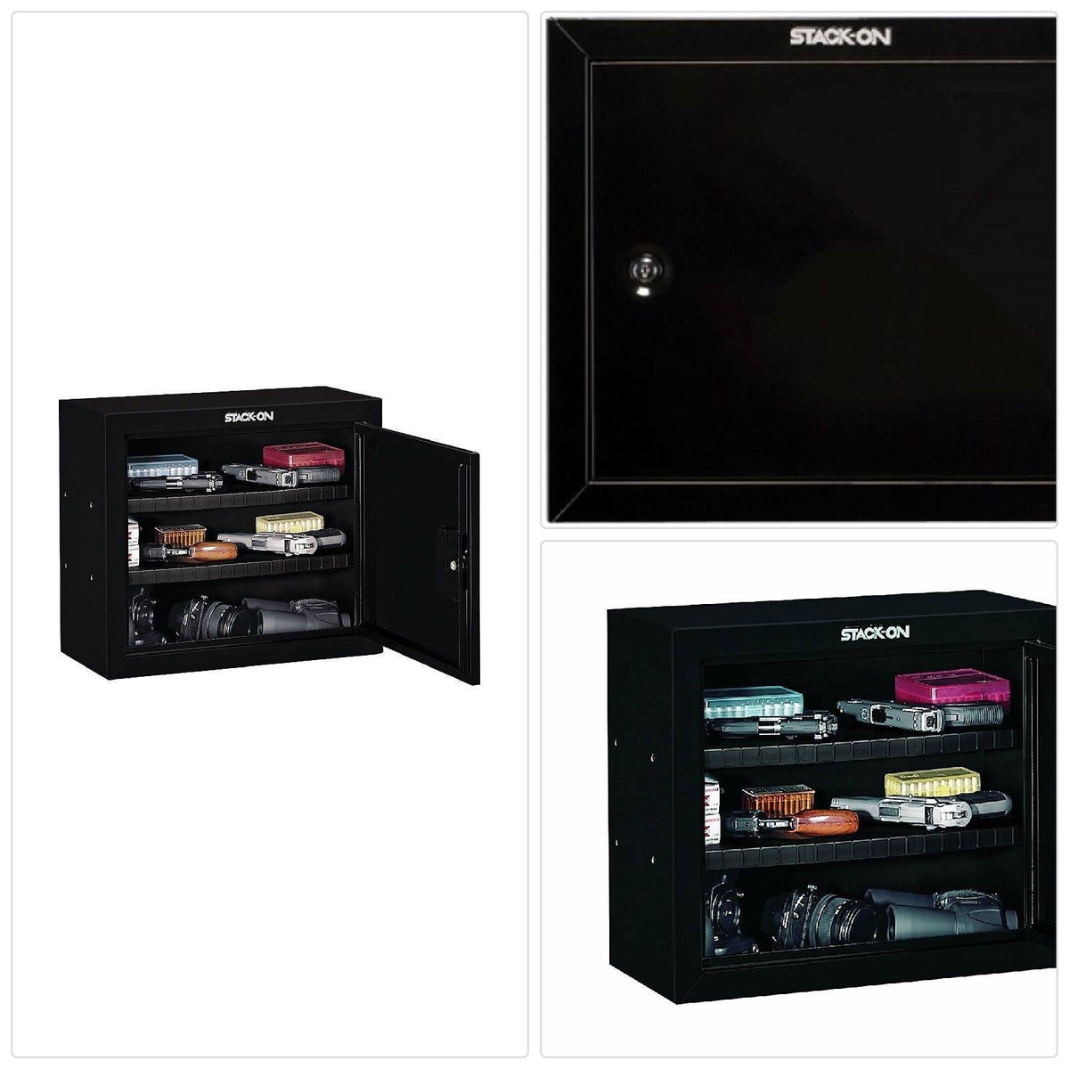 Black Pistol Ammo Security Cabinet G450508