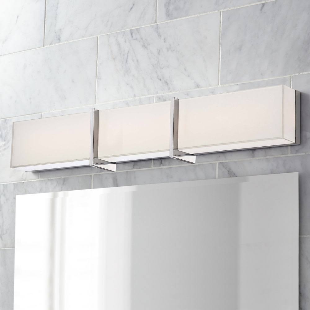 Chrome LED Bath Light X13584